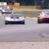 Lamborghini загорелась после аварии во время гонок GT World Challenge Europe в Италии