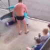 В деревне Кипень пьяный мужчина в одних трусах по имени Андрей избил женщину....