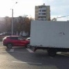 Большая пробка на Планерной улице из-за ДТП с участием электробуса и Газели...