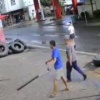 В Китае подросток устроился подрабатывать в шиномонтаж и чуть не взлетел на воздух