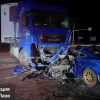 🗣На трассе Хабаровск —Владивосток ночью грузовик столкнулся с Toyota Celica — погибли 2 молодых парня, авто превратился в груду металла