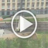 На Сельскохозяйственной улице из-под земли забил фонтан...
