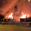 В Екатеринбурге случился крупный пожар.