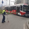 Вчера 20-летняя водитель автомобиля Daewoo Matiz врезалась в трамвай...
