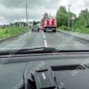 Лобовое столкновение автомобилей в Новой Москве.