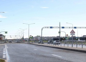 В Петербурге открыли новый участок проспекта Ветеранов от проспекта Будённого...