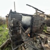 Неправильное устройство печи привело к пожару в бане