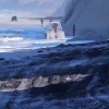 Спасателей на машине чуть не унесло волной в открытое море на Курильских...