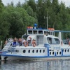Пожар на туристическом теплоходе произошел в Южном порту в Печатниках.