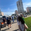 Мужчина с лопатой напал на людей у храма в Москве и его застрелили.