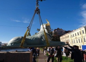 Четыре сфинкса вернутся на Египетский мост в Петербурге
