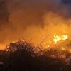 Мусорный полигон был охвачен огнем В Черногорске ликвидировали пожар на...