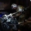 Спасатели вытаскивали тело из искорёженной 