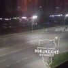 Кемеровские питбайкеры устроили ночные заезды в центре города. Колонну...