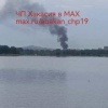 В Абакане предположительно на ул. озёрной горит частный дом