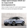 Volvo отзывает EX30 по всему миру из-за риска возгорания Под отзыв попали...