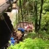 На Кубани 12-летний школьник сорвался в шестиметровое ущелье, его пришлось эвакуировать с помощью альпинистского снаряжения