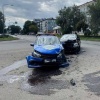 В Абакане произошло столкновение двух транспортных средств 21 августа днем в...