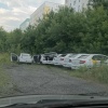 Кладбище автомобилей такси нашли жители Октябрьского района по улице...