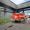 На заводе в рабочем посёлке Линёво горел цех на территории предприятия