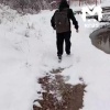 В 50 километрах от Красноярска настоящая полноценная зима. Дачники с...