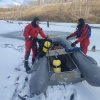 В Красноярском крае рыбак провалился под лед и утонул в озере Раухова...