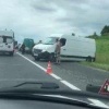 Вчера на трассе Кемерово — Новокузнецк в районе Полысаево столкнулись два...