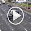 На МКАДе массовая авария из-за остановившейся в полосе машины. Из-за этого погиб мотоциклист