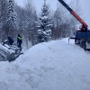 В Таштагольском районе инспекторы ГИБДД помогли водителю, который застрял в снегу. 