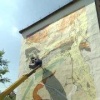 Мурал появится на фасаде горно-строительного техникума в Черногорске....