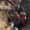 Пляж едва не убил двух подростков