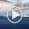 На Кузнецком шоссе в Новокузнецке улетела с дороги...