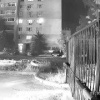 В Нижегородской области девушка на внедорожнике снесла ворота и как ни в чём не бывало порулила дальше