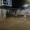Ночью в ЖК Датский квартал загорелись мусорные баки. Тушить их выбежали...