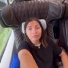 Девушка сняла обзор на ласточку, которая едет из Москвы в Минск