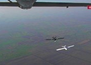 Два перехватчика ВСУ пытались сбить наш беспилотник, но взорвали друг друга.