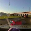 Кольцо под 4-м мостом! Очередной адепт внутреннего ряда на кольце! Так лихо...