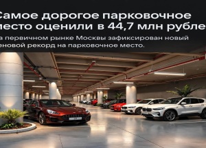 Парковочные места в Москве стоят уже десятки миллионов рублей