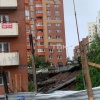 Подпорная стена рухнула в Солнечном