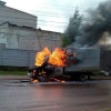 В Клинцах ликвидировано возгорание автомобиля