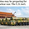 Китай готовится к ядерной войне, — The Washington Post.