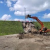 Режим повышенной готовности ввели из-за размыва грунта на дамбе Октябрьского моста в Новосибирске