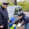 В Канске в детском саду «Светлячок» прошла акция по дорожной безопасности В...