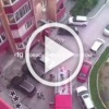 Двух детей и женщину спасли огнеборцы МЧС России в Новосибирске
