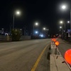 Движение по Театральному мосту и улице Мичурина открылось в Кемерове Вечером...