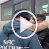 Эмоциональные кадры встречи с родными эвакуированных жителей Суджанского района Курской области.