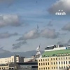 Застрявшую в проводах над Невой чайку спасли в Петербурге — птаха никак не...