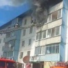 роих жильцов спасли при пожаре в посёлке Белореченский — кто-то устроил...