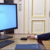 Путин проголосовал на выборах в Госдуму в дистанционном формате.