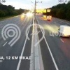 Мужчина выбежал на МКАД и попал под автобус. После этого пешехода переехала «Газель».